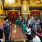 Menteri Pertahanan Prabowo Subianto pada menerima kunjungan Duta Besar Palestina untuk Indonesia Zuhair Al-Shun di Ruang Bhinneka Tunggal Ika, Kementerian Pertahanan, Jakarta. (Dok. Tim Media Prabowo)
