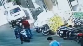 Pelaku Curanmor Bawa Pistol Mainan Babak Belur Dihakimi Massa. (Instagram.com/@jakartaselatan24jam)