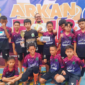 Foto : Aksi Hebat Siswa-siswi SD dalam Kompetisi Futsal Arkan Fair Bekasi. (Doc.Ist)