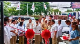Foto : Peresmian kantor DPC GERINDRA Kota Bekasi Jalan Jendral Sudirman Kavling 32 Blok I-G, Kelurahan Kayuringin Jaya, Kecamatan Bekasi Selatan, Rabu, 27 Desember 2023. (Doc.Ist)