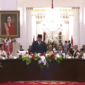 Presiden Prabowo Subianto menjamu tamu negara dengan makan malam bersama di Istana Negara, Jakarta. (Dok. Setkab.fo.id)

